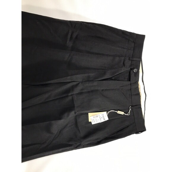 3 Pair Pronto Uomo Men's Suit Dress Pants Size 34 2 NWT Black 1 Grey Wool - Picture 4 of 14